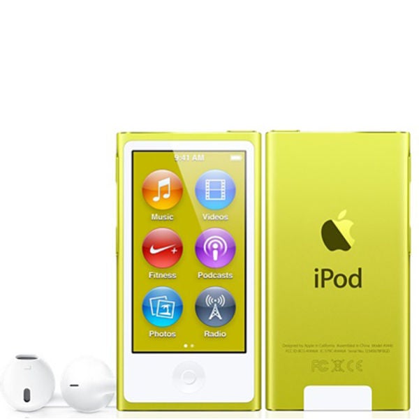 Frugtgrøntsager smerte cyklus iPod nano 7th Gen 16GB - Yellow Electronics - Zavvi US