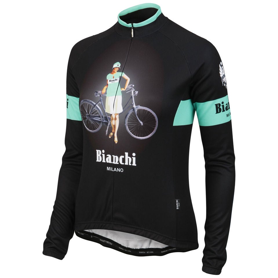 Bianchi long store sleeve jersey
