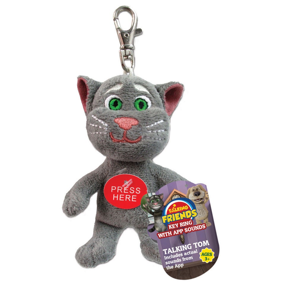 Talking Tom Keyring IWOOT UK