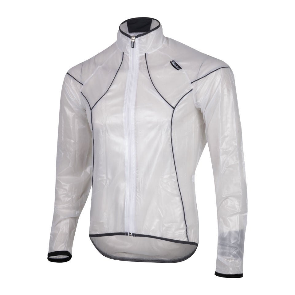 transparent cycling jacket