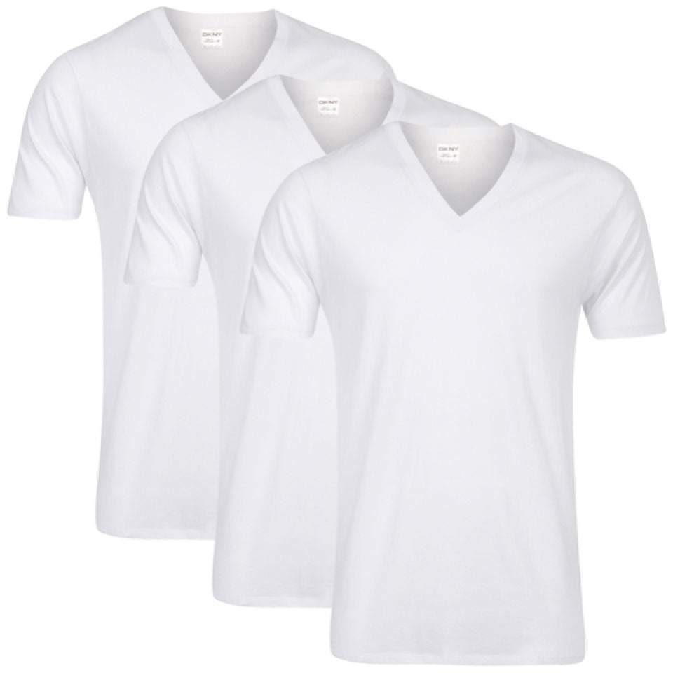 Dkny men's v hot sale neck t shirts