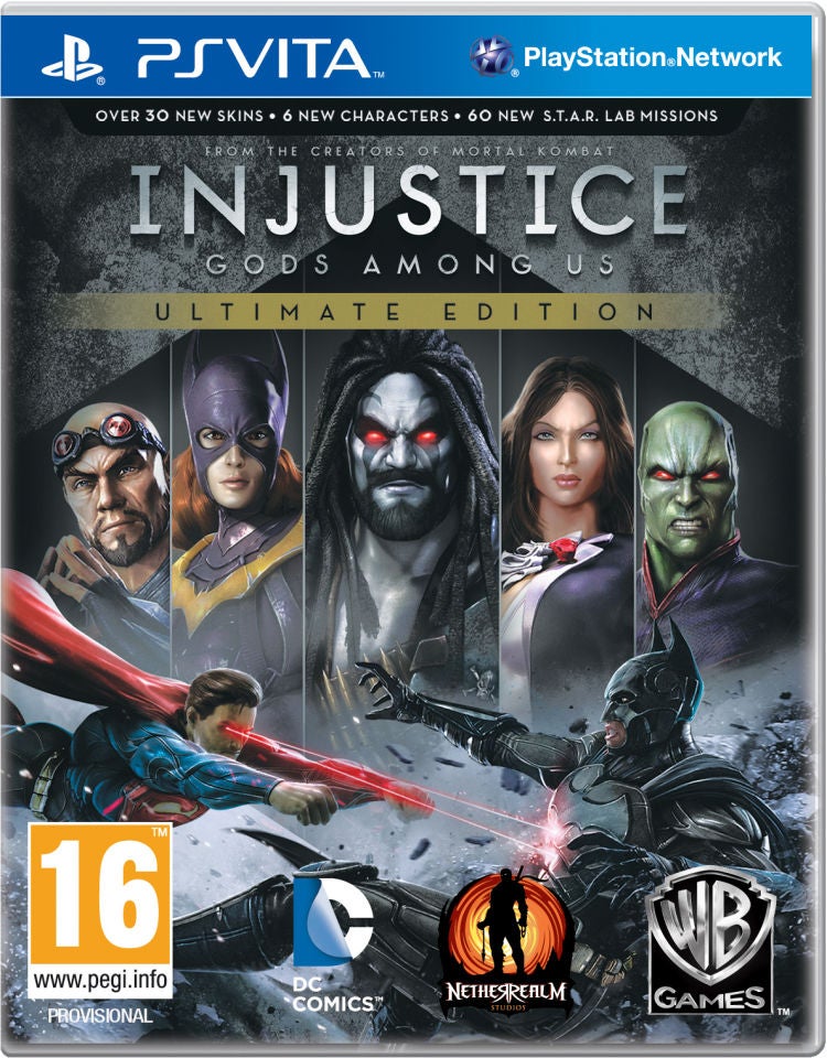 Injustice: Gods Us - Ultimate Edition PS Vita | Zavvi España