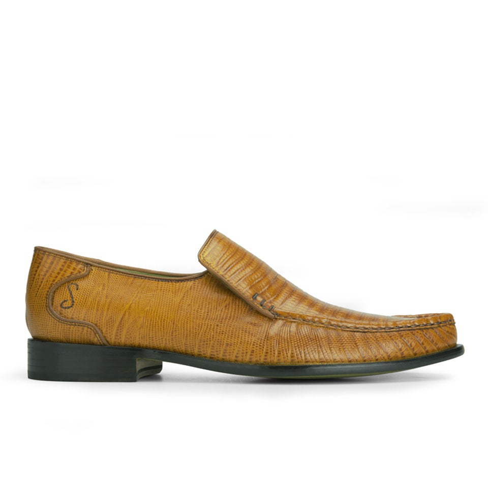 Oliver Sweeney Men s Ravioli Made in Italy Leather Slip on Shoes Barley TheHut