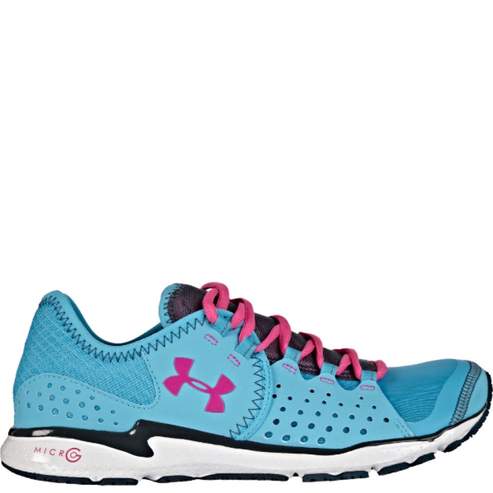Under Armour G Mantis Running Shoes - Blue/Pink/Adelic/White | ProBikeKit.com