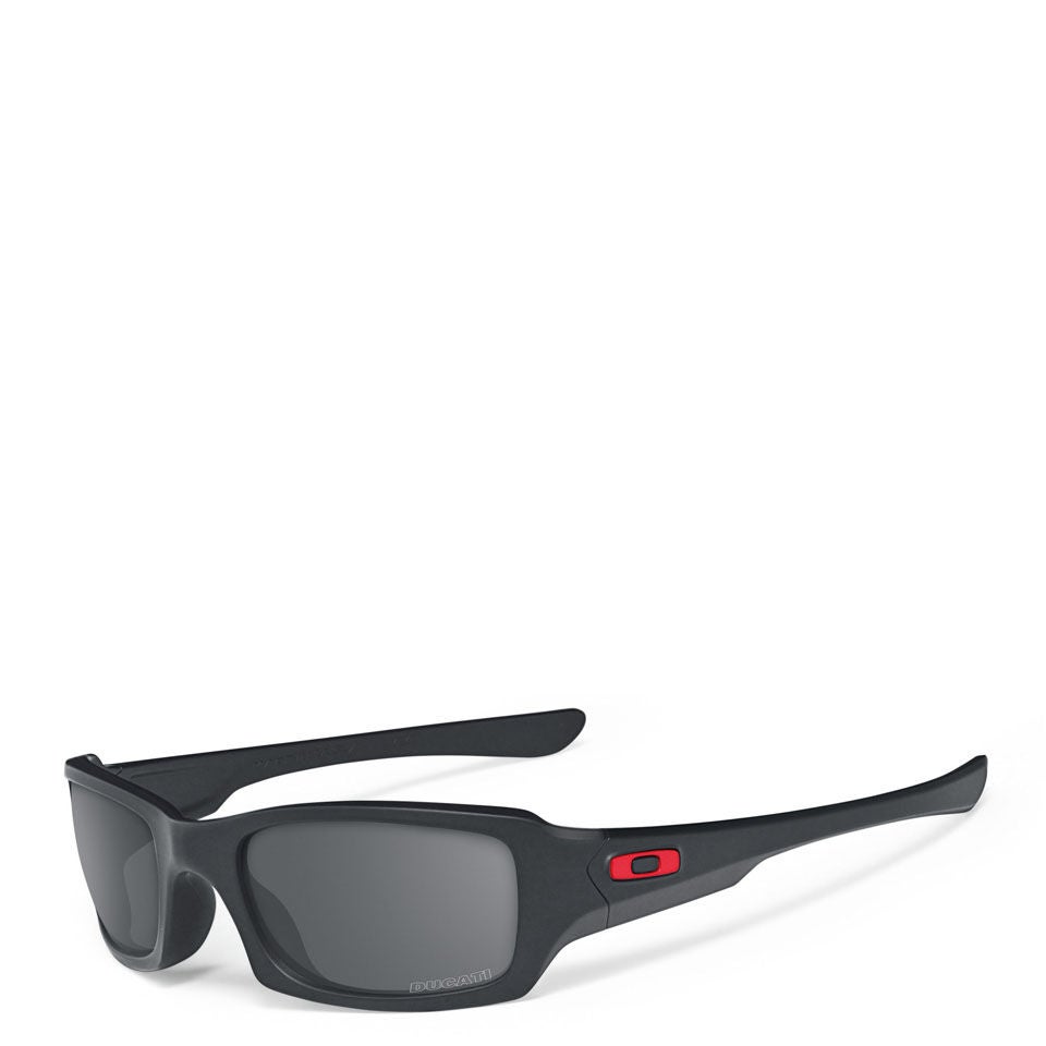 pust lovende Ynkelig Oakley Men's Fives Squared Matte Iridium Polarized (ducati) Sunglasses -  Black | ProBikeKit.com