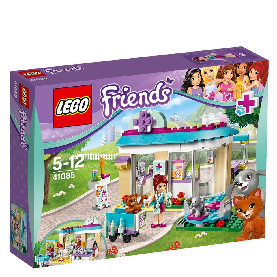 DWEフルセット 1/4 LEGO Friends: Vet Clinic (41085) Toys | Zavvi.de
