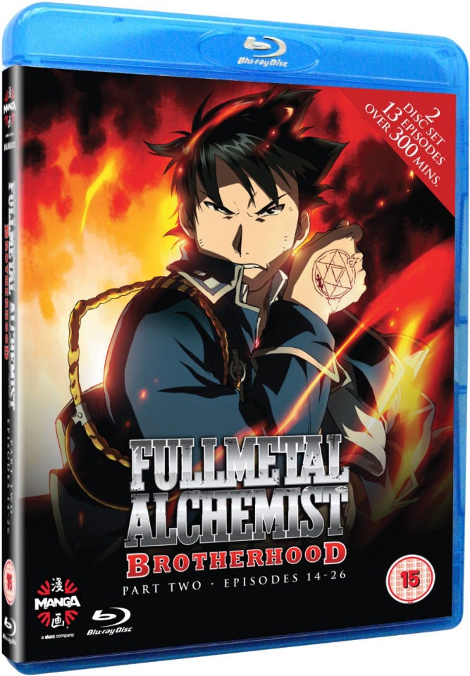 Fullmetal Alchemist Brotherhood Two Episodes 14 26 Blu ray