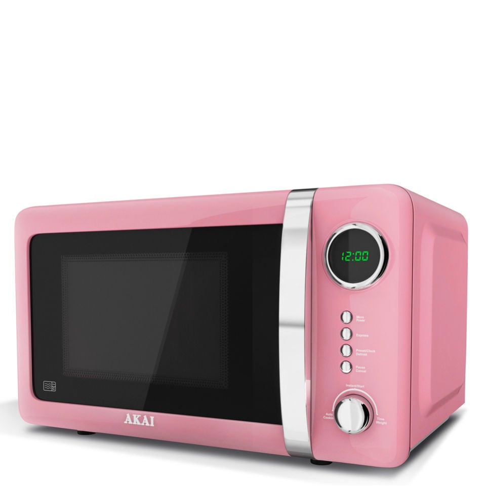 Pastel pink microwave shop