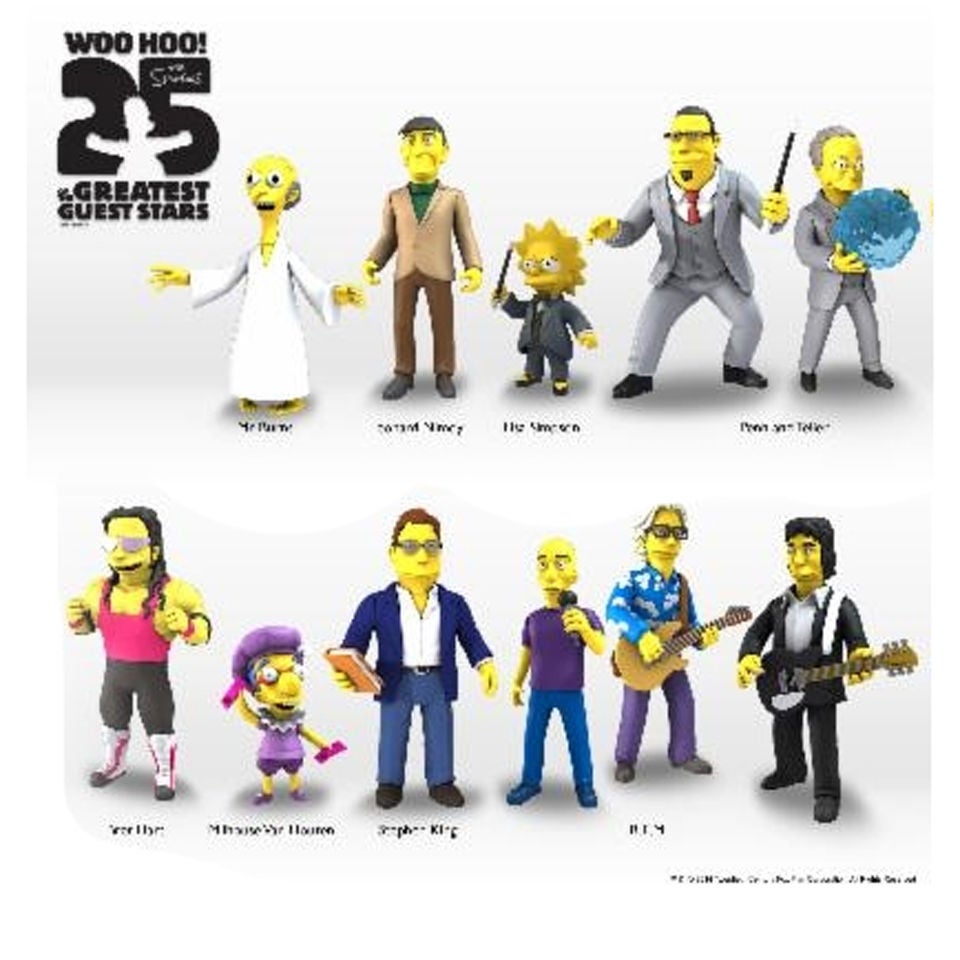Simpsons 25th Anniversary Series 3 Mike Mills R.E.M Action