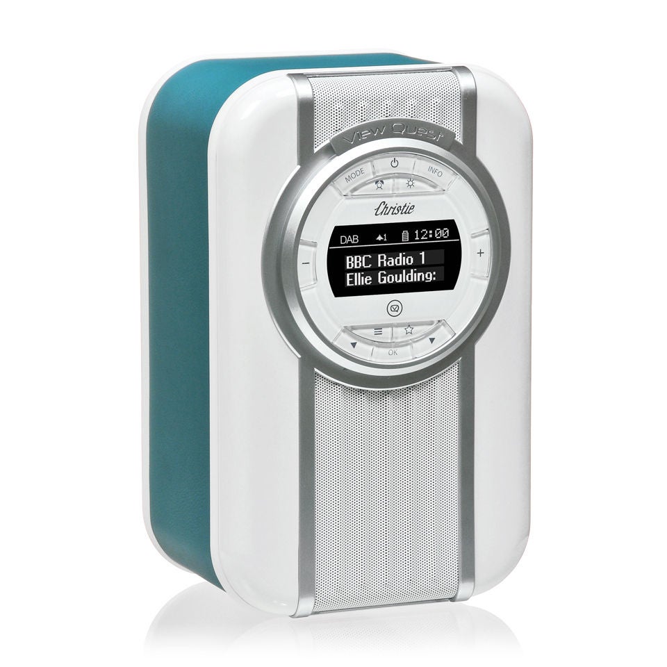 View Quest Christie Bluetooth DAB Radio Teal Electronics