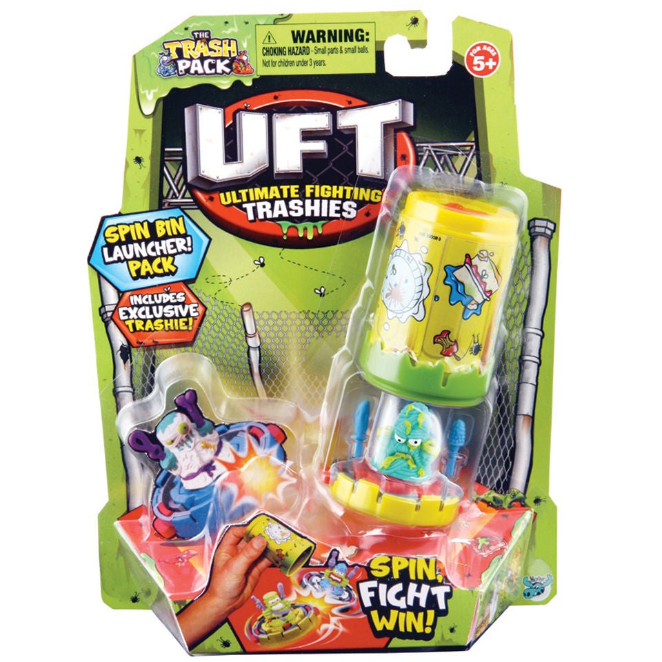 The Trash Pack Ultimate Fighting Trashies Spin Bin Single Pack Toys Zavvi UK