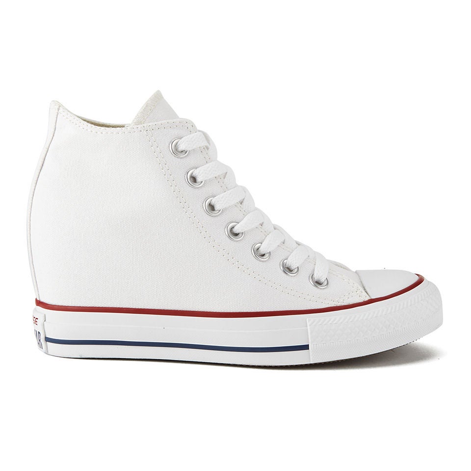 Converse Women's Taylor All Lux Hidden Wedge Canvas Trainers - |