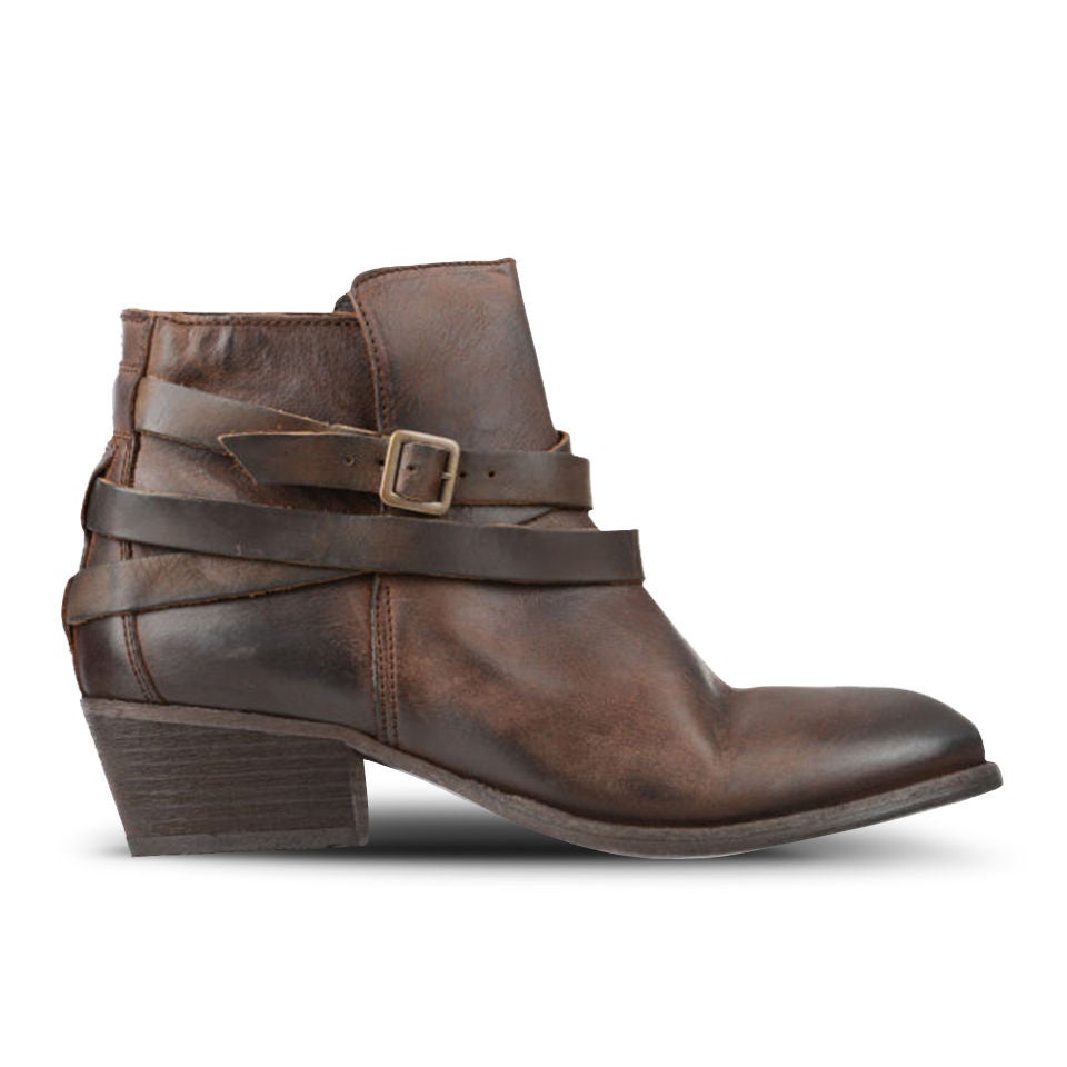 Hudson London Women s Horrigan Calf Leather Ankle Boots Tan Clothing Zavvi UK