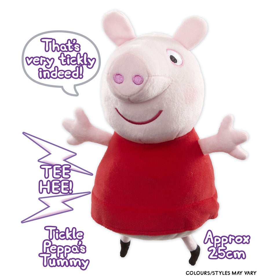 Peppa pig peluche original hotsell