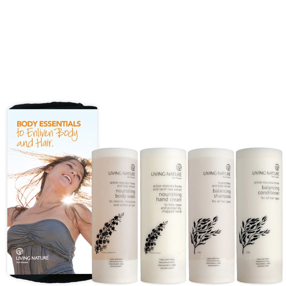 Living Nature Body Essentials Set To Enliven Body and Hair | lookfantastic  Singapore