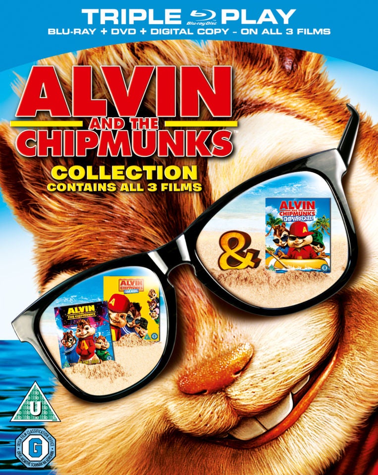Alvin and the Chipmunks Triple Pack Blu-ray - Zavvi UK