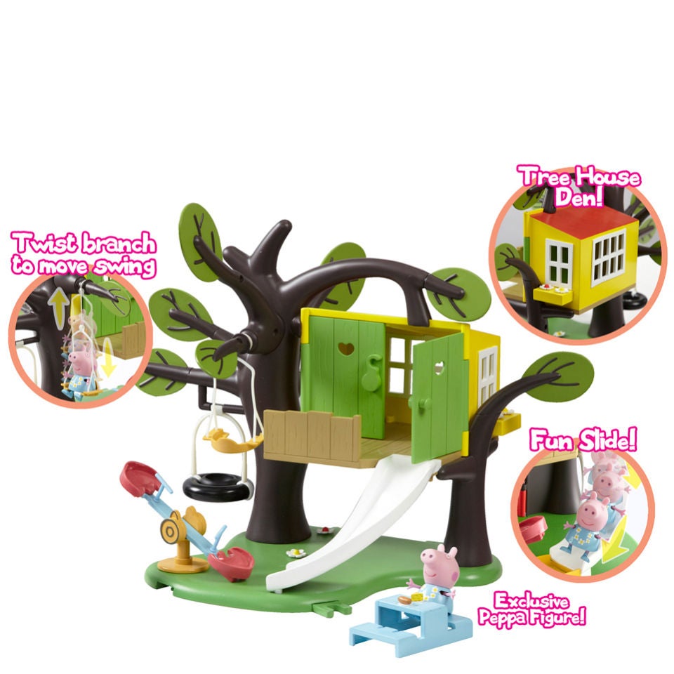 Peppa Pig Peppa s Treehouse Playset Toys Zavvi UK