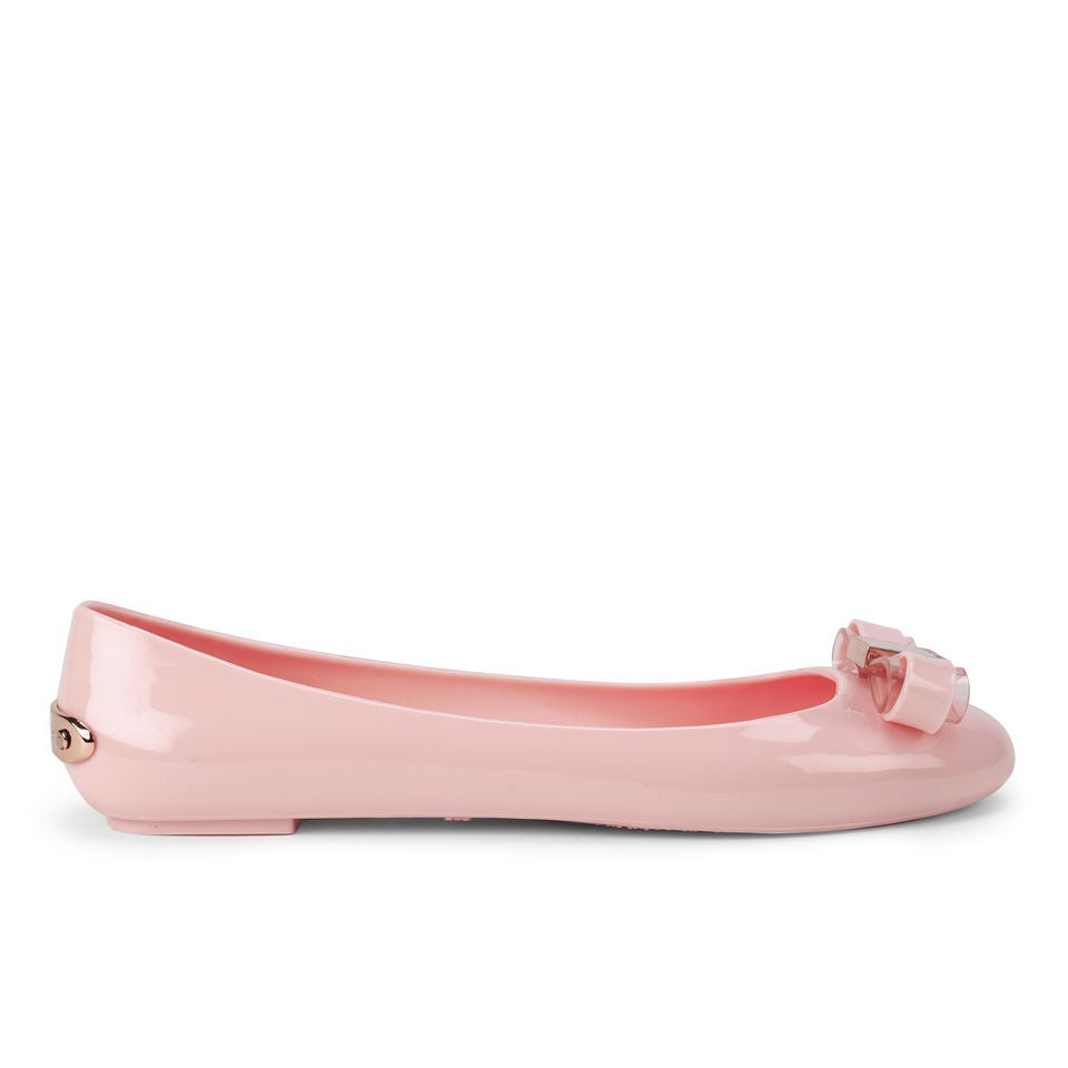 Escinta Bow Front Ballet Shoes 