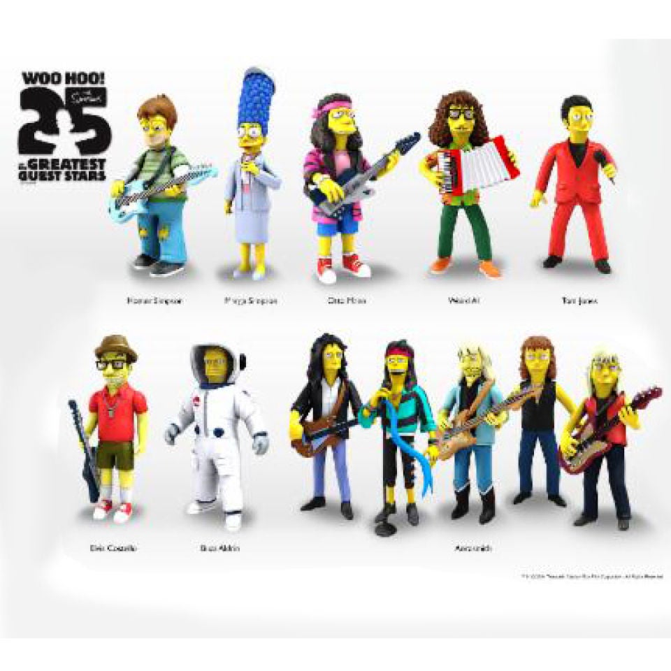 NECA Simpsons 25th Anniversary Grunge Homer 5 Inch Action Figure
