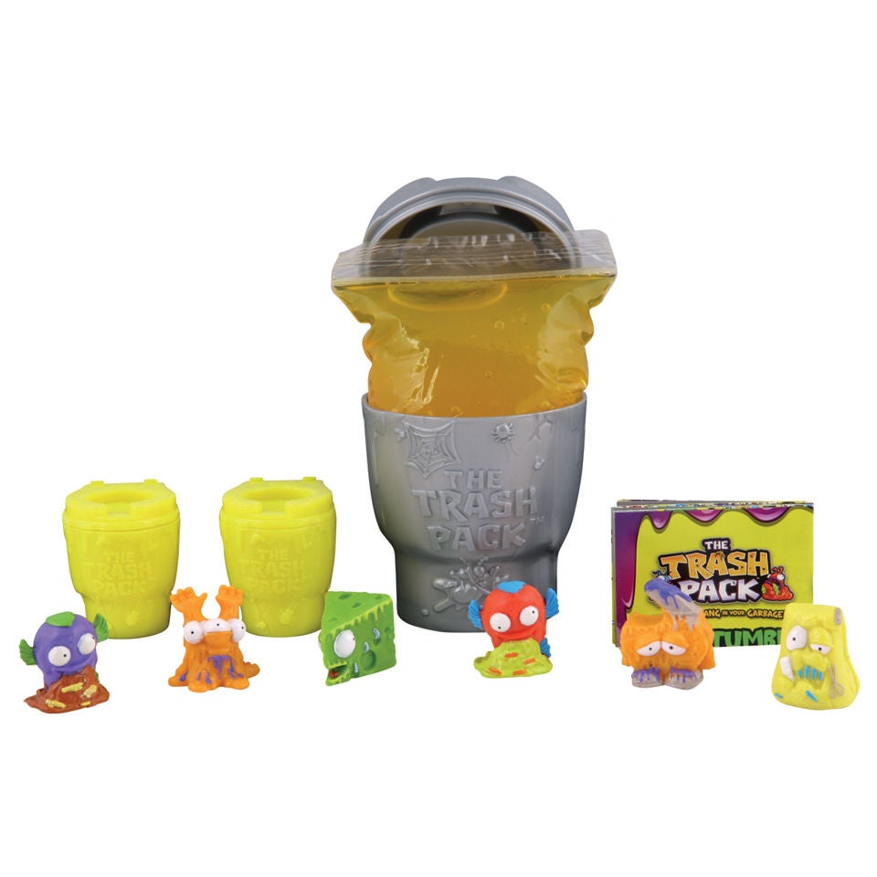 The Trash Pack Liquid Ooze Pack Series Trashies in Toilets