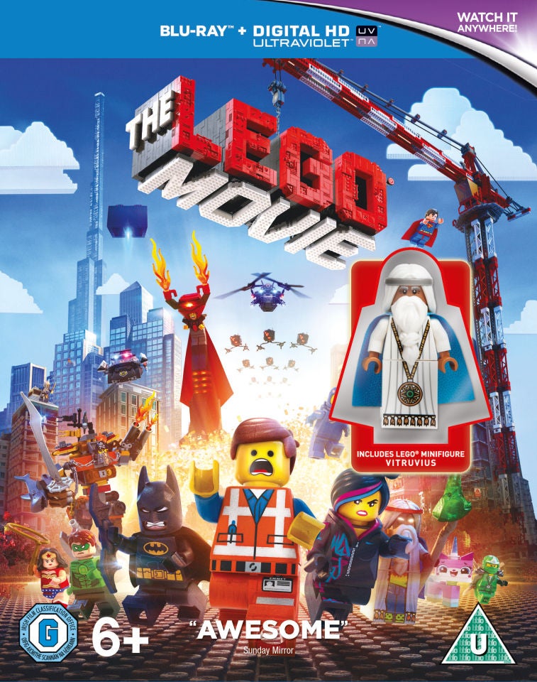 Vænne sig til Persuasion undertøj The LEGO Movie (Includes LEGO Minifigure Vitruvius) Blu-ray - Zavvi (日本)