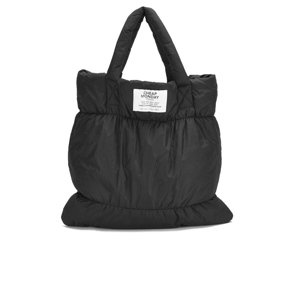 Cheap Monday Puffer Tote Bag Black