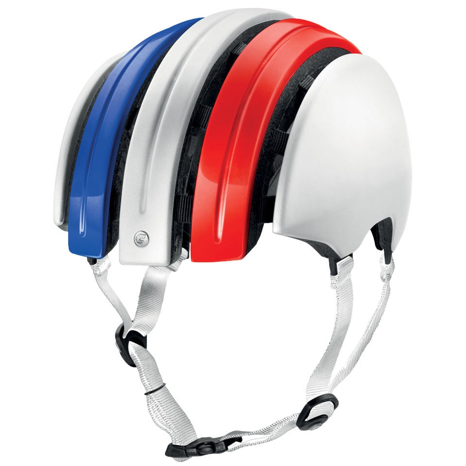 Carrera GTE Flag 2014 Folding Helmet - French Flag | ProBikeKit UAE