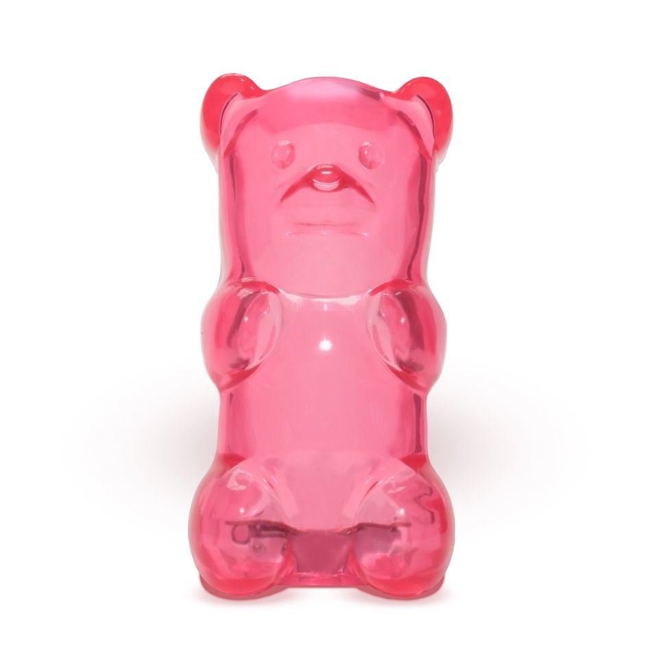 FCTRY GummyGoods Gummy Bear Night Light, Pink