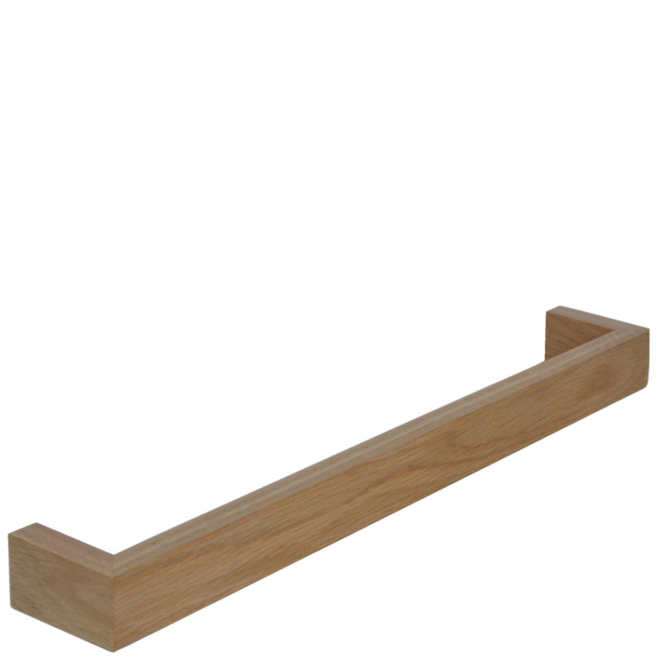 Wireworks Natural Oak Single Towel Rail 60cm TheHut