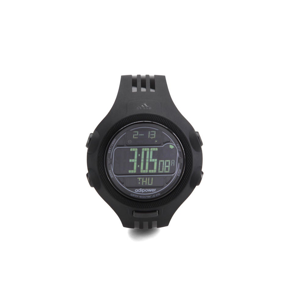 adidas Watches Adipower Tr 53mm Watch - Black | TheHut.com