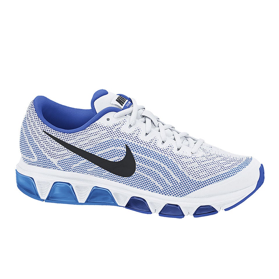 Nike Men's Air Max Tailwind Running Shoes White/Cobalt Blue