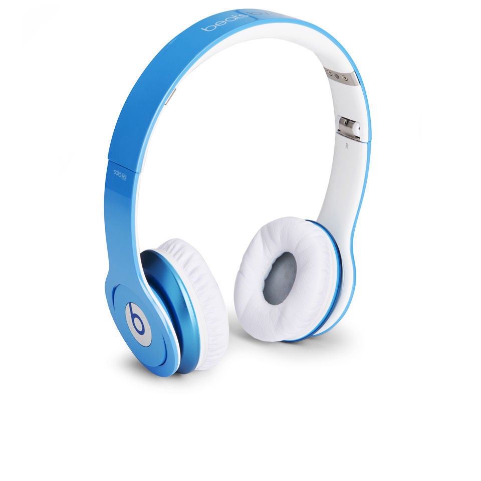 Beats by Dr. Dre: Solo HD with Control Talk Headphones from Monster - Light Blueox - Grade Refurb - No Case Electronics - Zavvi