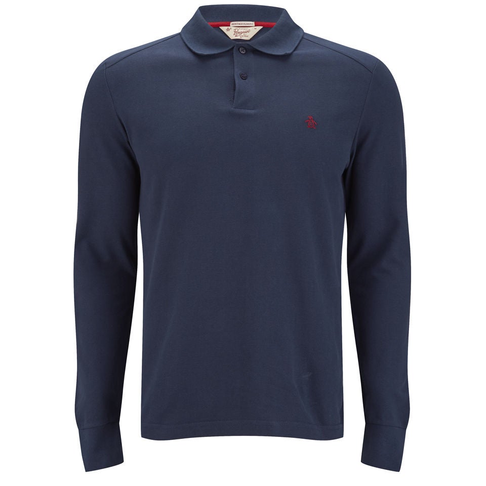 Penguin long sleeve polo shirt cheap