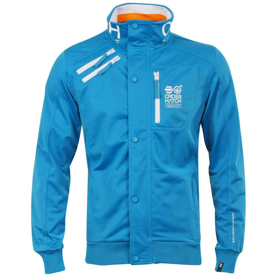 Track jacket blue sale