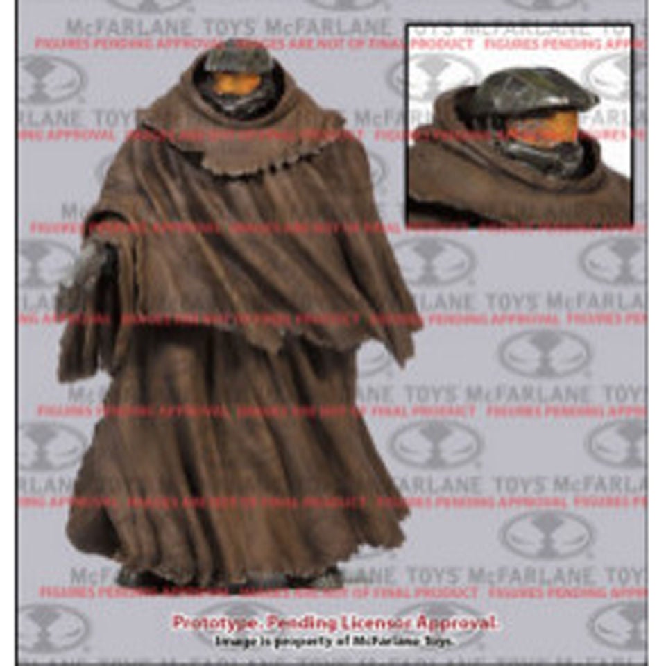 Halo Master Chief with Cloak Action Figure Merchandise Zavvi UK