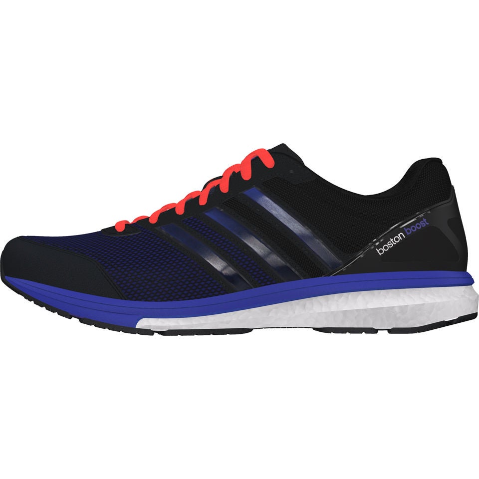 adidas Men's Adizero Boston Boost 5 Running Shoes Black/Purple | ProBikeKit.com
