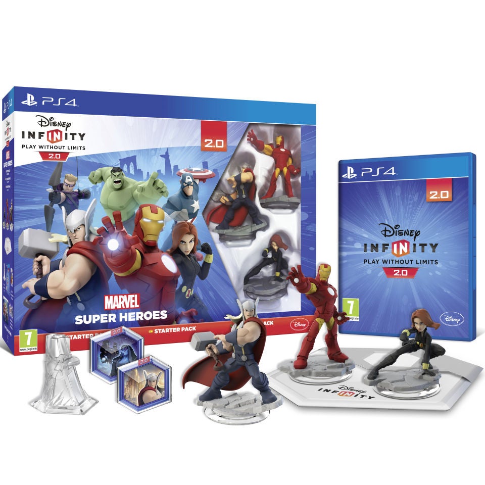 vandfald matchmaker familie Disney Infinity 2.0 Marvel Super Heroes Starter Pack PS4 - Zavvi (日本)