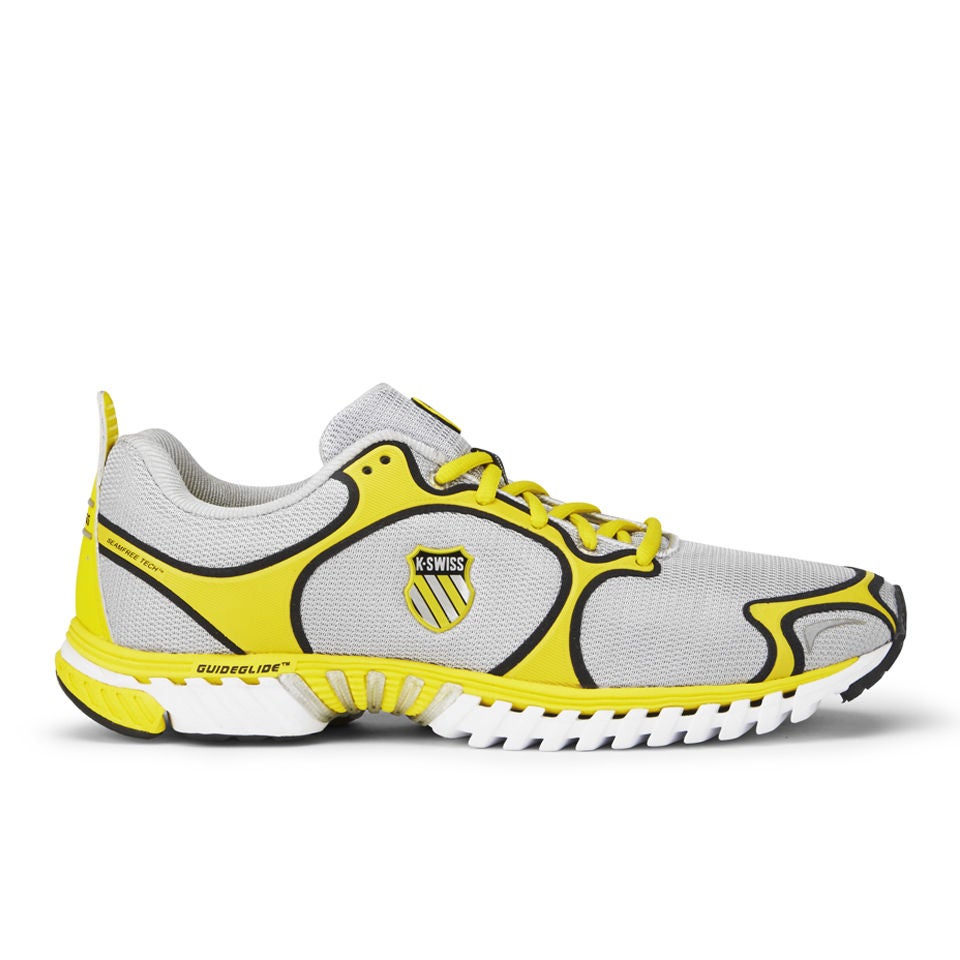 K-Swiss Men's Running Shoes - Silver/Yellow/White ProBikeKit.com
