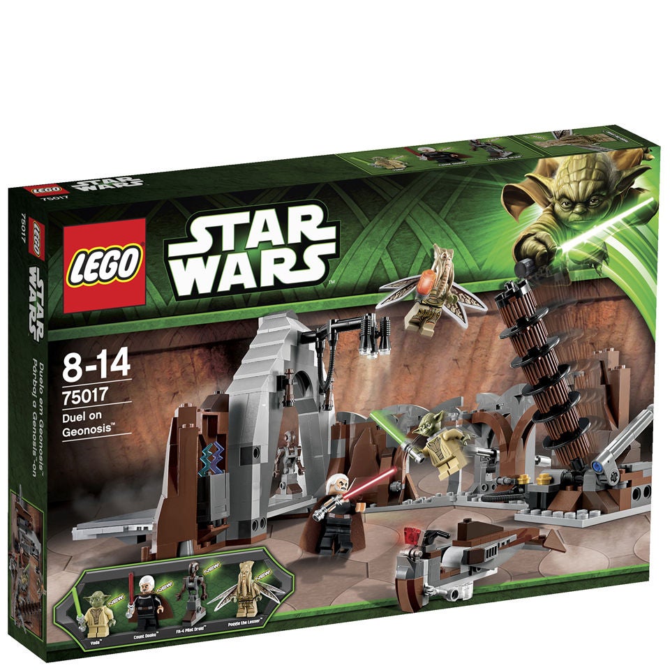 Jedi Duel Yoda And Count Dooku Lego Set Duel On Geonosis Lego Set