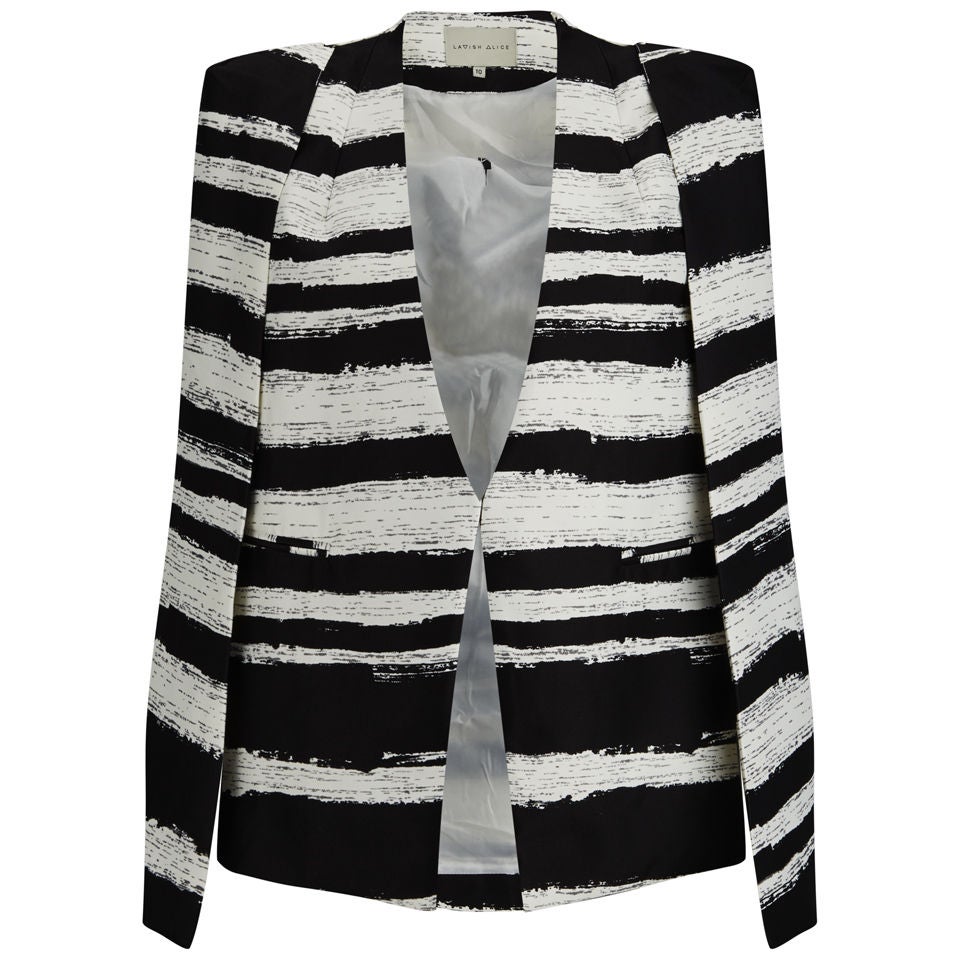Lavish alice cape sale blazer