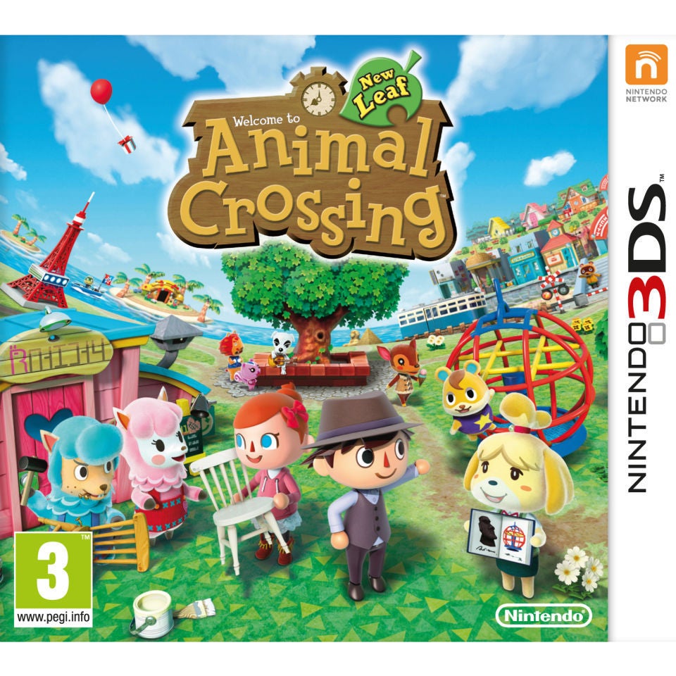 Doorzichtig Gemarkeerd Neem een ​​bad Animal Crossing: New Leaf Nintendo 3DS - Zavvi UK