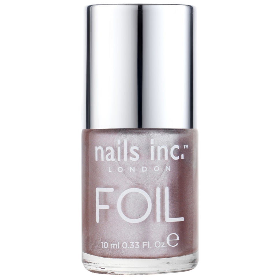 nails inc. Kings Road Foil Effect Nail Polish (10ml) - LOOKFANTASTIC