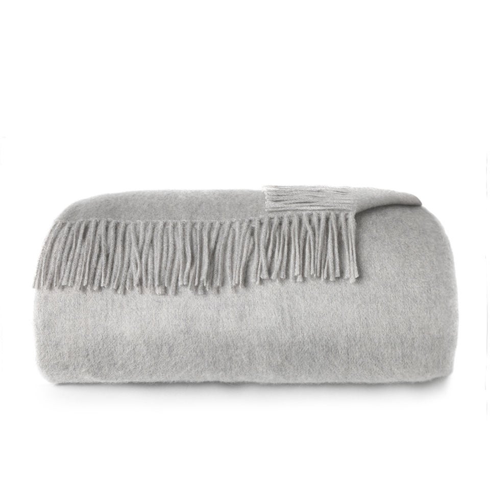 Alison at Home Heritage Cashmere Throw Pebble TheHut
