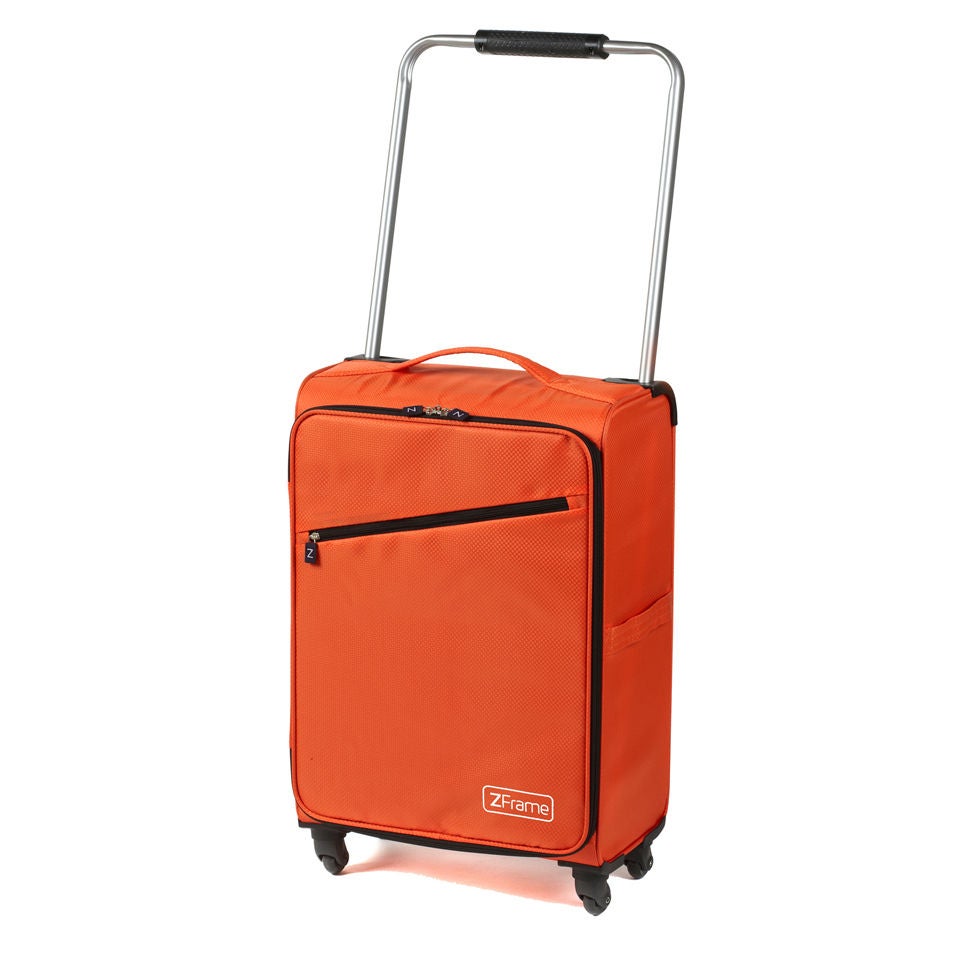 Z Frame 26 Inch Super Lightweight 4 Wheel Suitcase Orange IWOOT UK