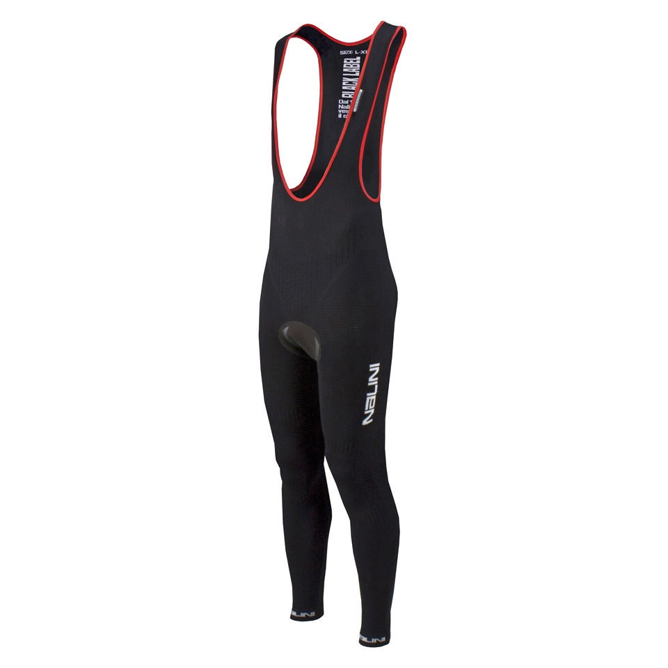 Nalini Black Label Caldes Bib Tights Black ProBikeKit Canada