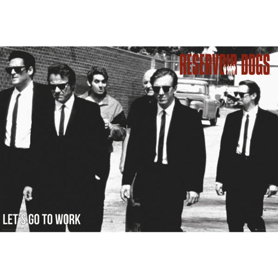 Reservoir Dogs Lets Go - Maxi Poster - 61 x 91.5cm