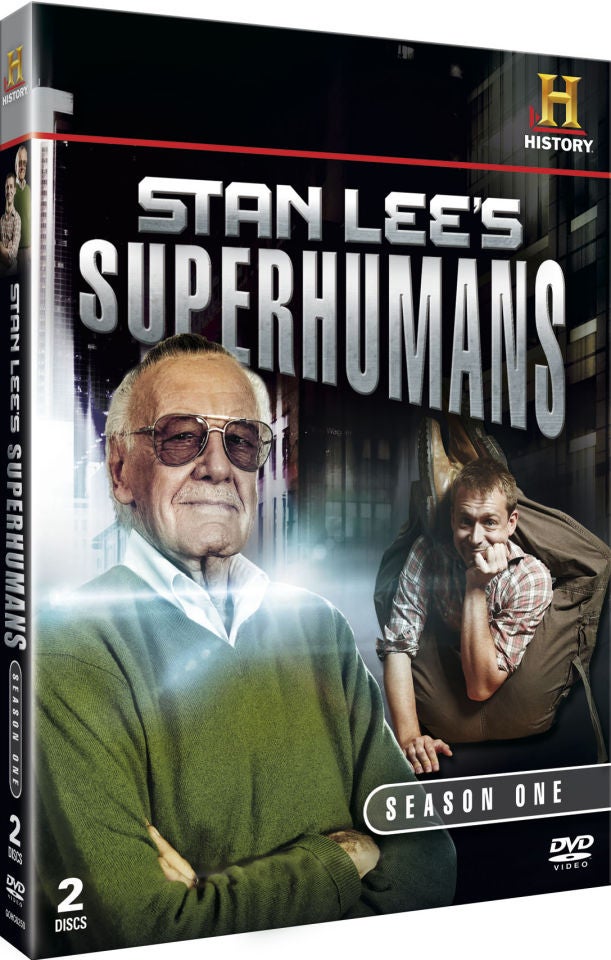 Stan Lee's Superhumans - Season 1 DVD - Zavvi Ireland