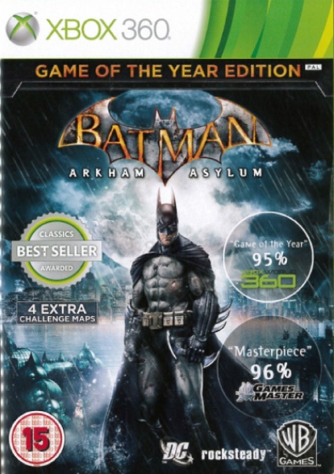 Batman: Arkham Asylum Game of the Year Edition Xbox 360 | Zavvi España