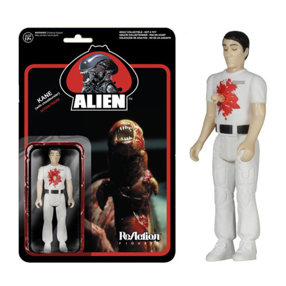 ReAction Alien Kane With Chestbuster 3/4 Inch Action Figure