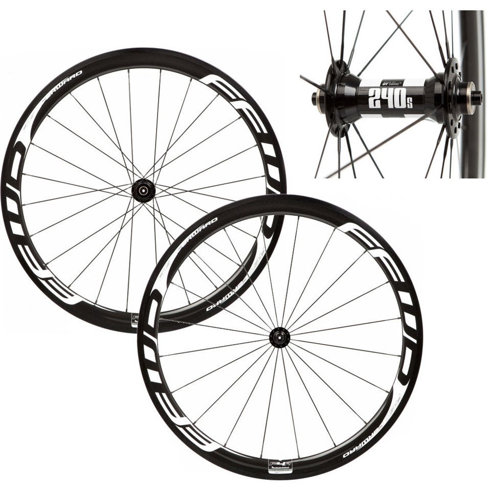 Fast Forward F4R Tubular Wheelset DT Swiss 240S Hubs White